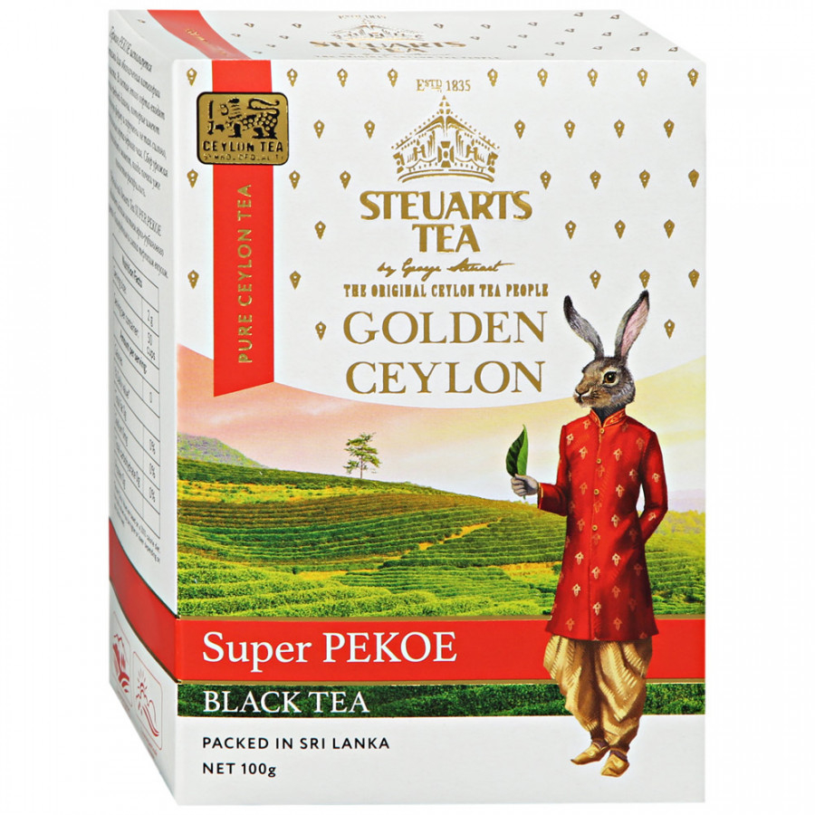 Чай черный Steuarts Golden Ceylon Super Pekoe, 100 г