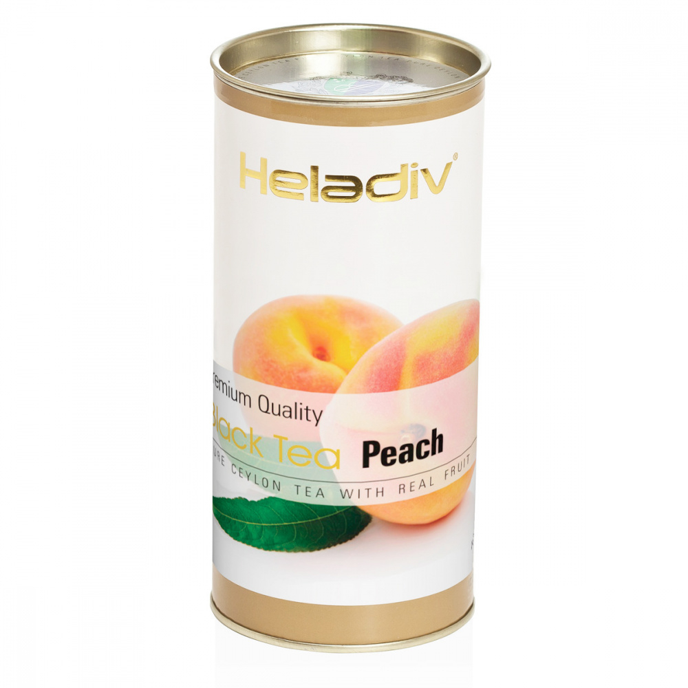 Чай черный Heladiv Peach с персиком листовой,100 г