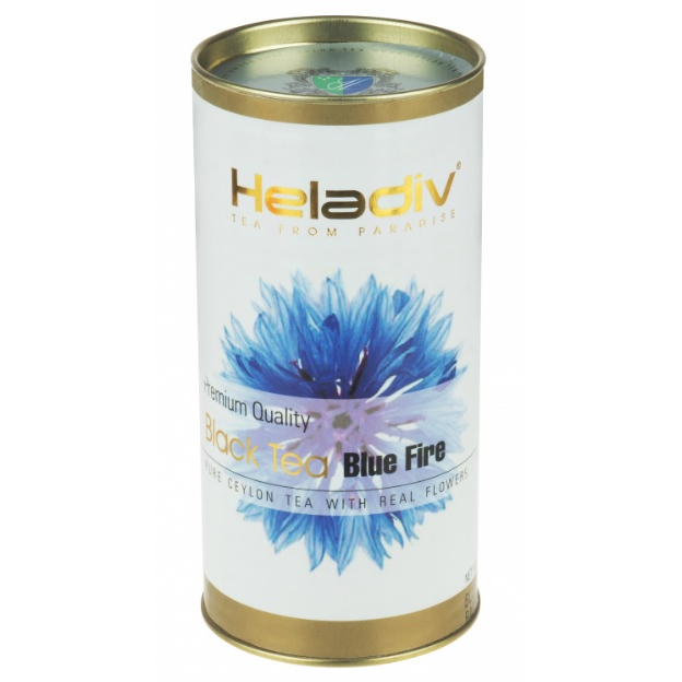 Чай черный Heladiv Blue fire с васильком, 100 г