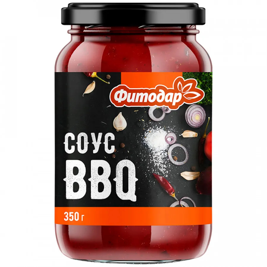 фото Соус томатный фитодар bbq, 350 г