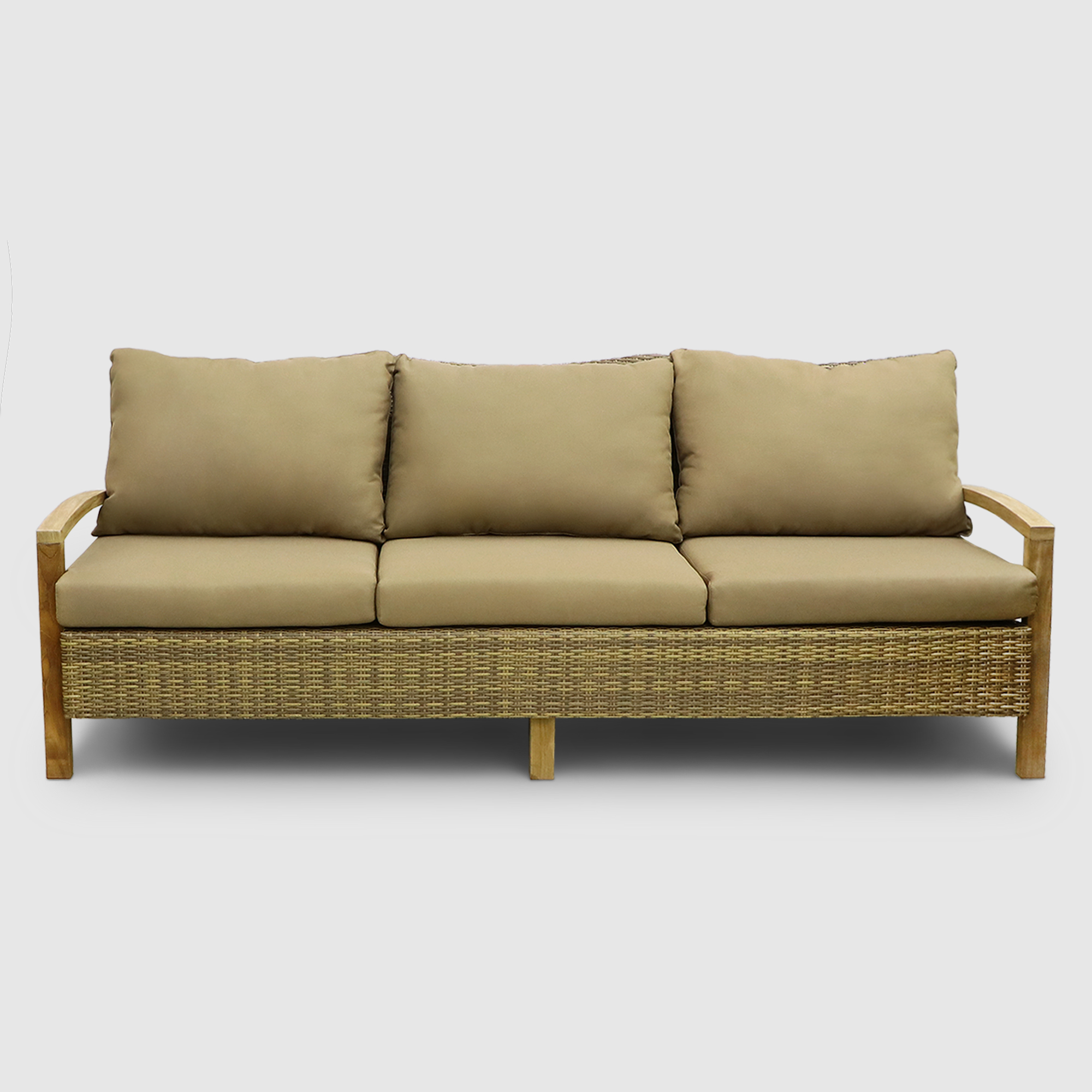 Комплект мебели Jepara Bastian 5 предметов, цвет светло-коричневый, размер 240х88х125 - фото 3