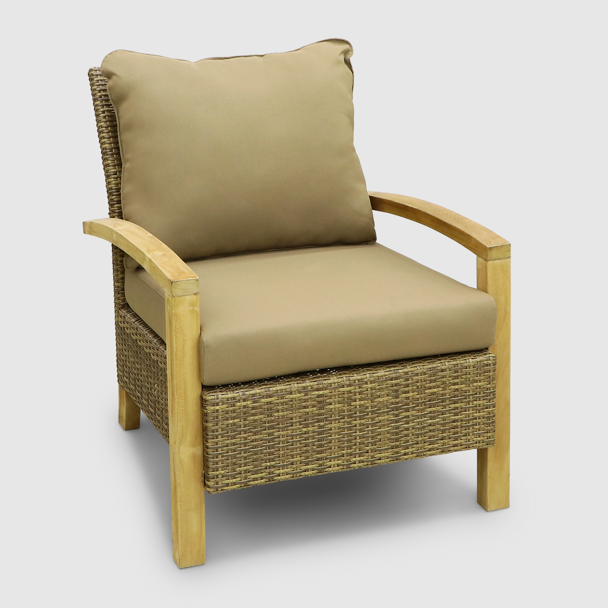 Комплект мебели Jepara Bastian 5 предметов, цвет светло-коричневый, размер 240х88х125 - фото 4