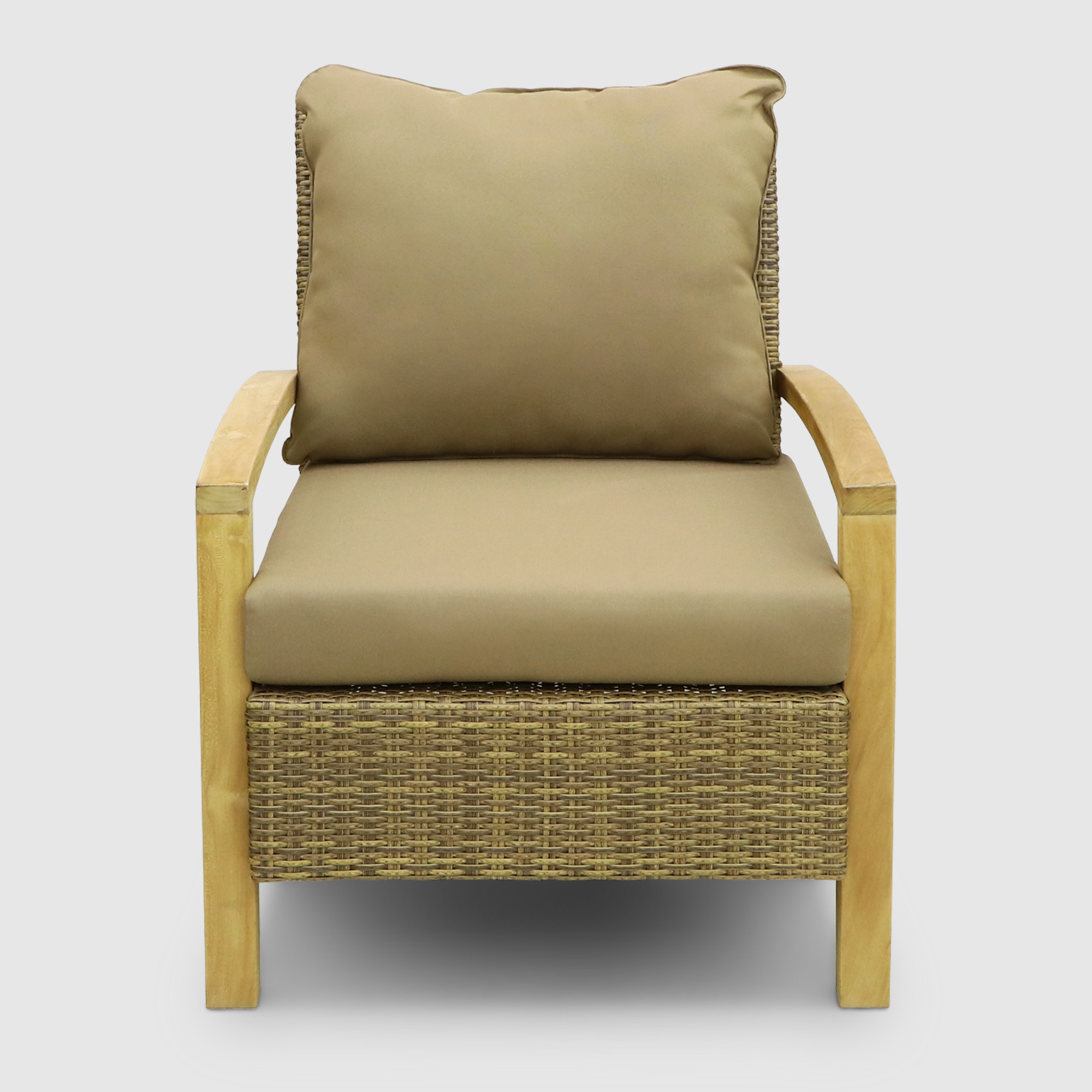 Комплект мебели Jepara Bastian 5 предметов, цвет светло-коричневый, размер 240х88х125 - фото 5