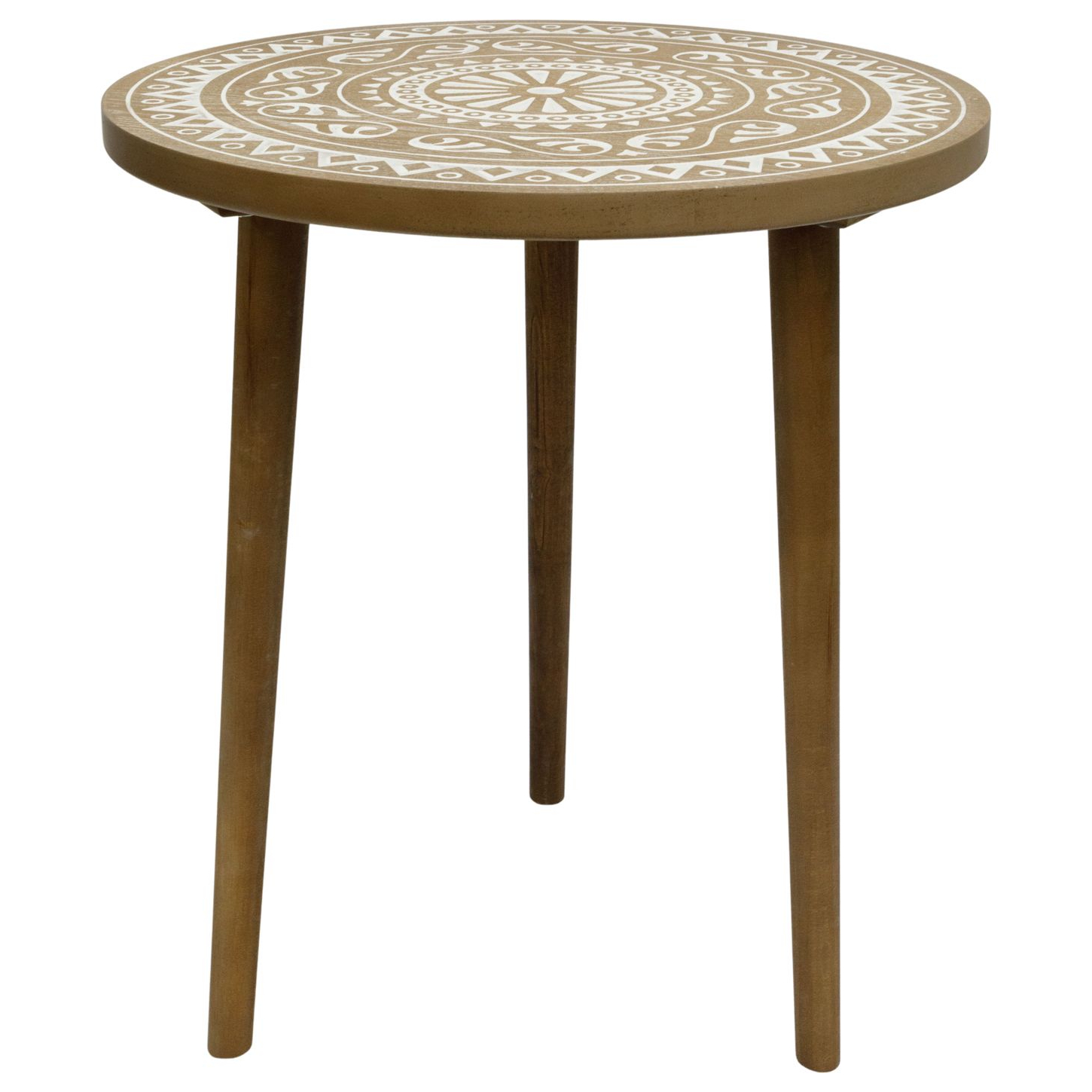 Столик кофейный 50x50x56 см, цвет коричневый - фото 1