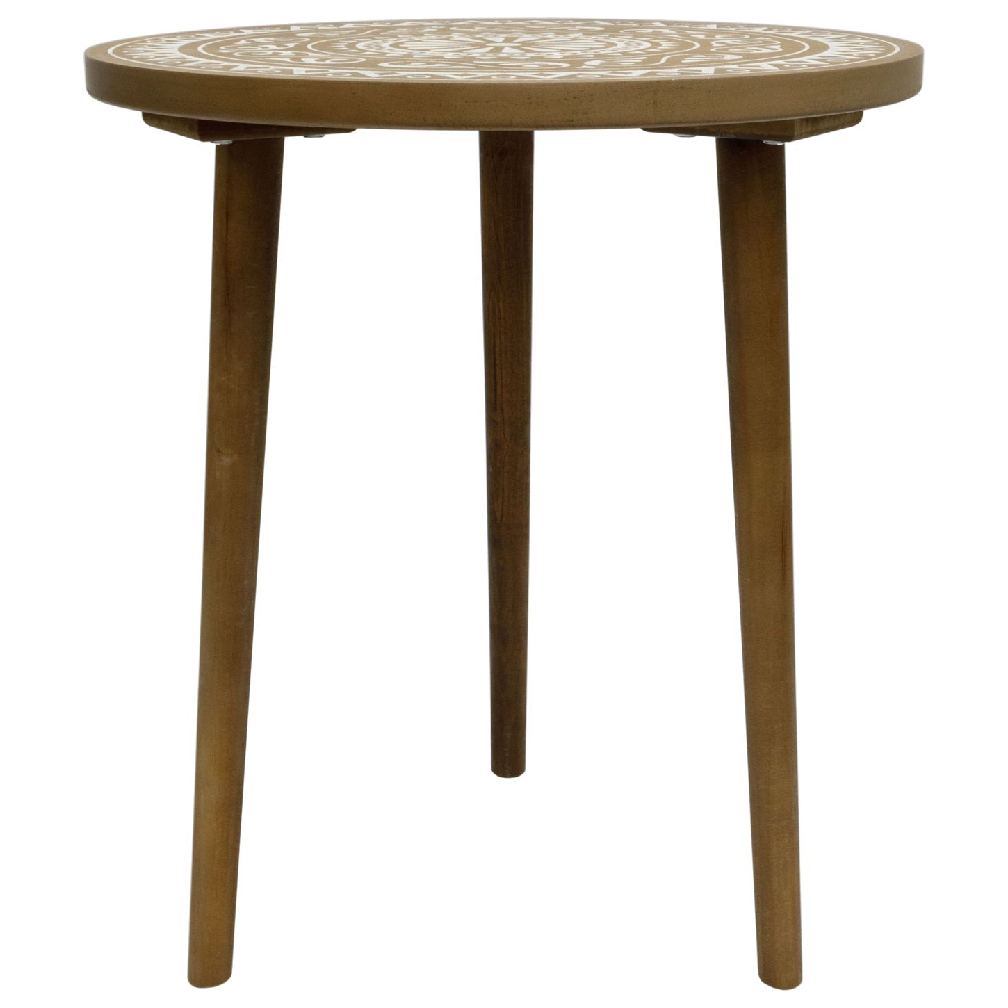Столик кофейный 50x50x56 см, цвет коричневый - фото 2