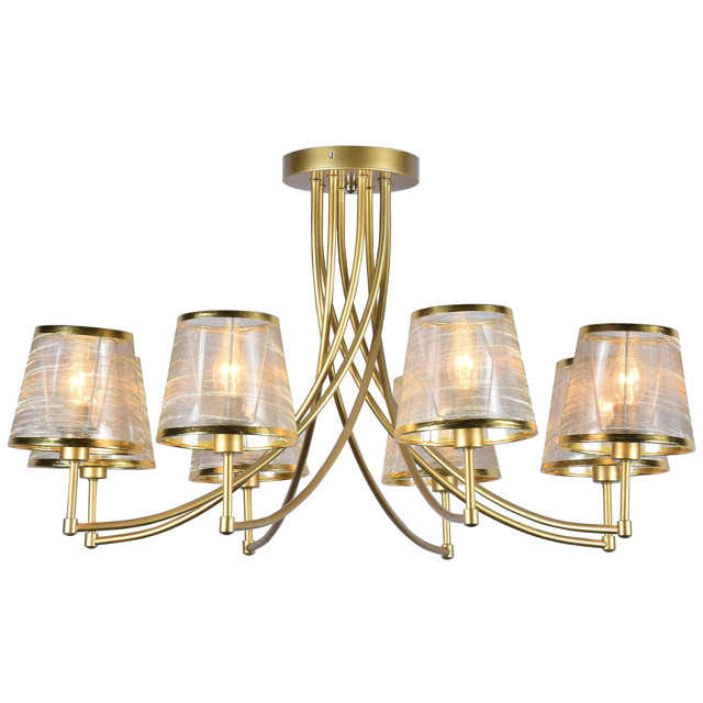 фото Люстра escada 1126/8pl e14х60w gold