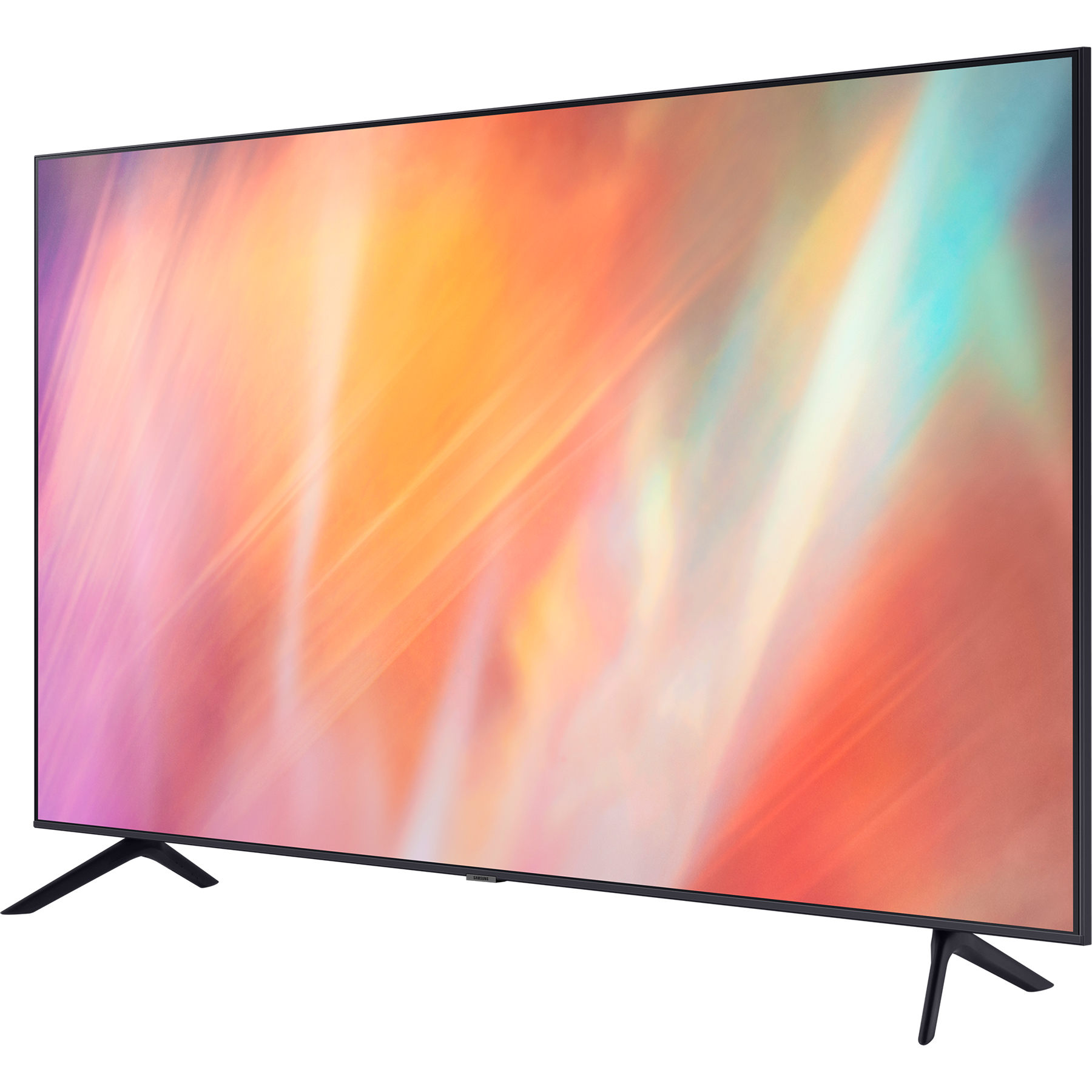 Телевизор Samsung UE55AU7100UXRU 2021, цвет серый - фото 2