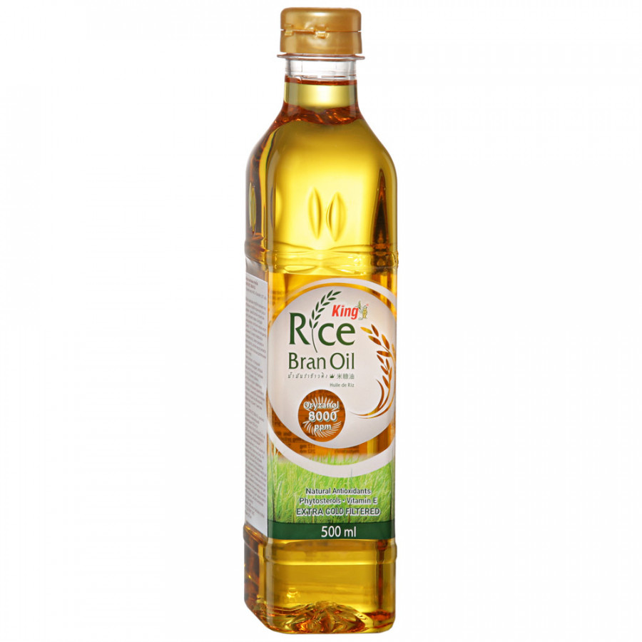 фото Масло rice bran oil из рисовых отрубей рафинированное, 500 мл