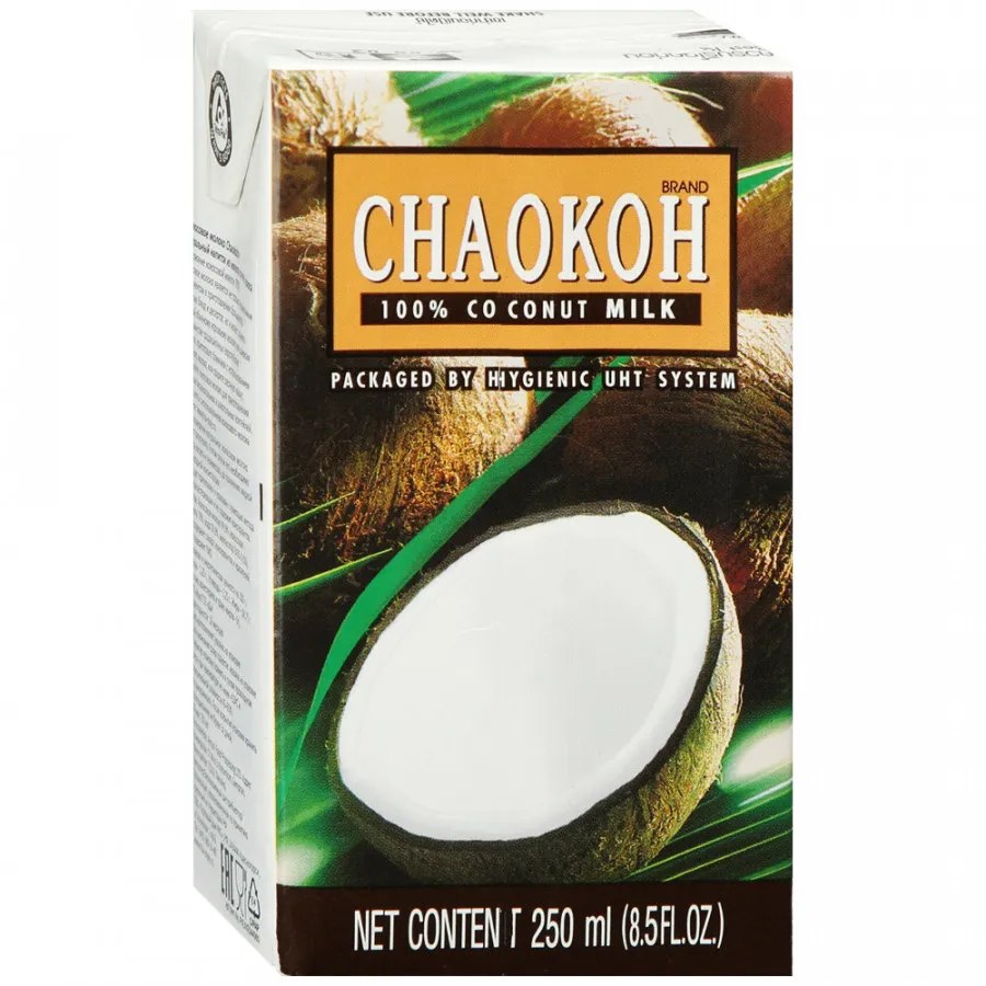 Молоко Chaokoh кокосовое, 0,25 л