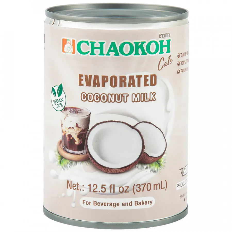 Молоко Chaokoh кокосовое, выпаренное, 0,37 л