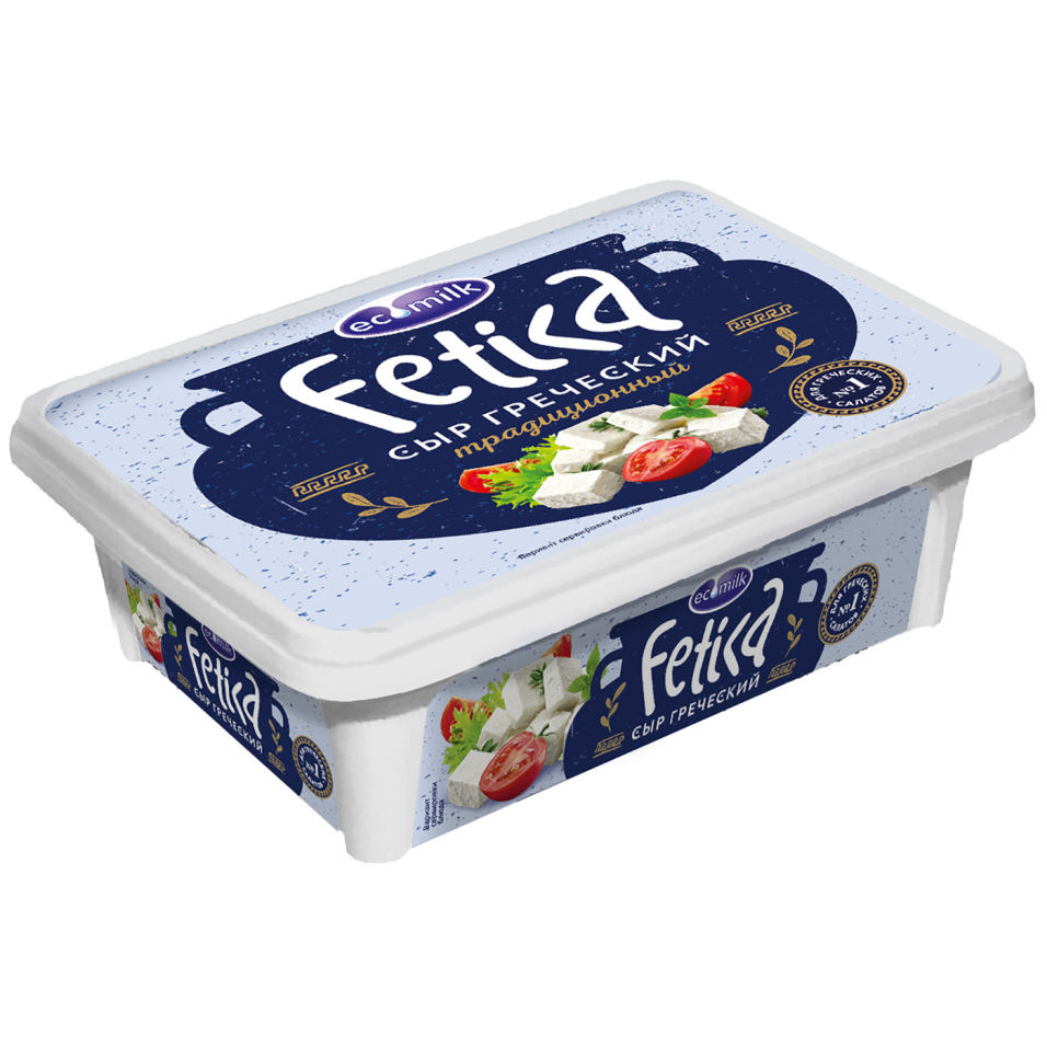 Сыр мягкий Экомилк Fetica греческий 40%, 220 г