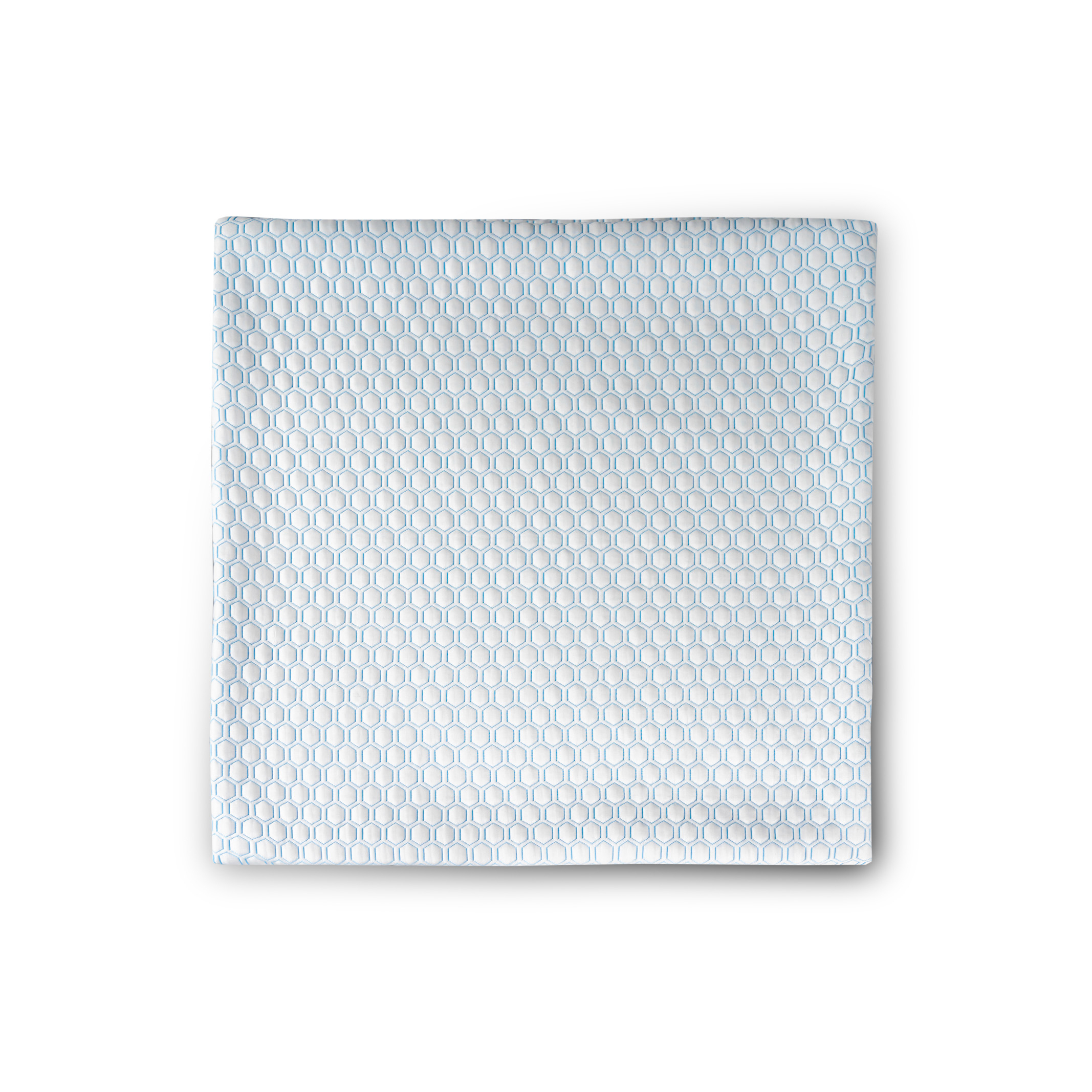 фото Защитный чехол для подушки medsleep orto cool белый с голубым 70х70 см