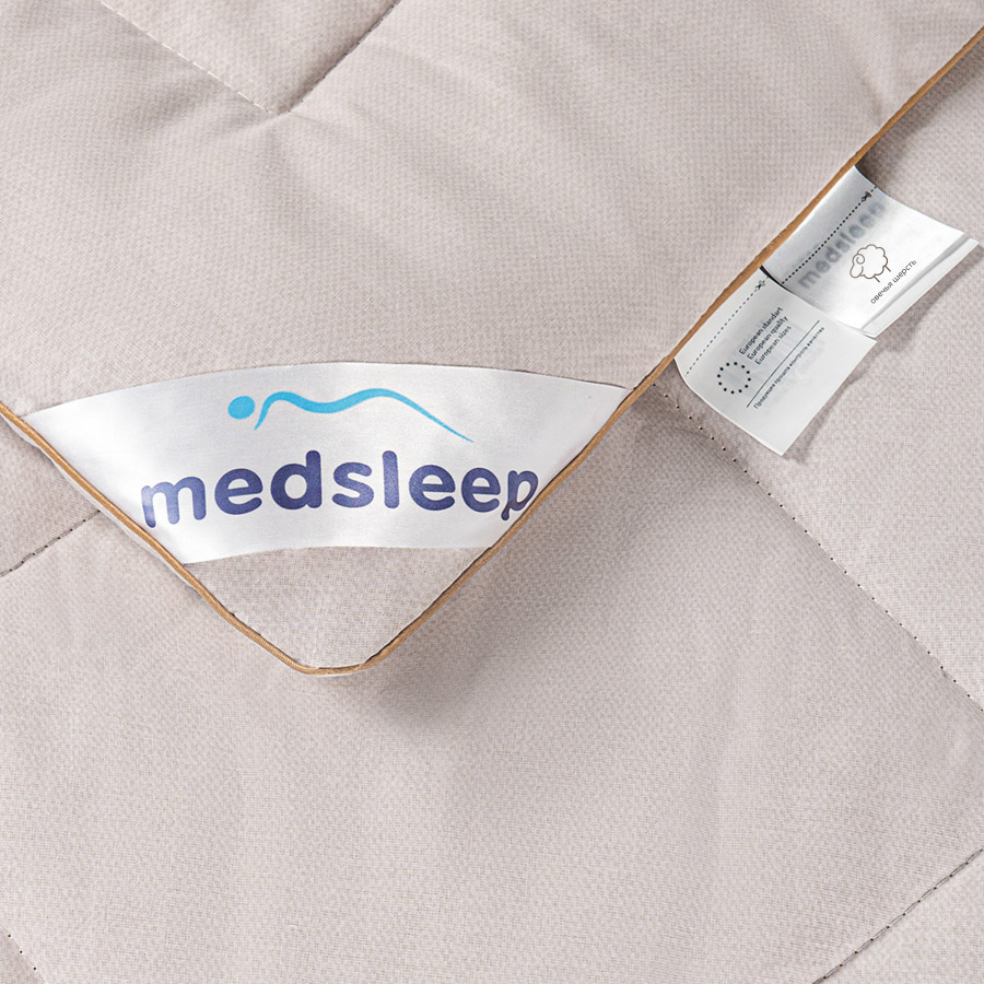 фото Одеяло зимнее medsleep aries экрю 175х200 см