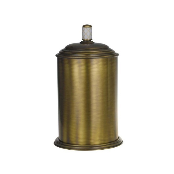 Ведро для мусора Boheme Murano бронзовое 22,5х22,5х39,5 см