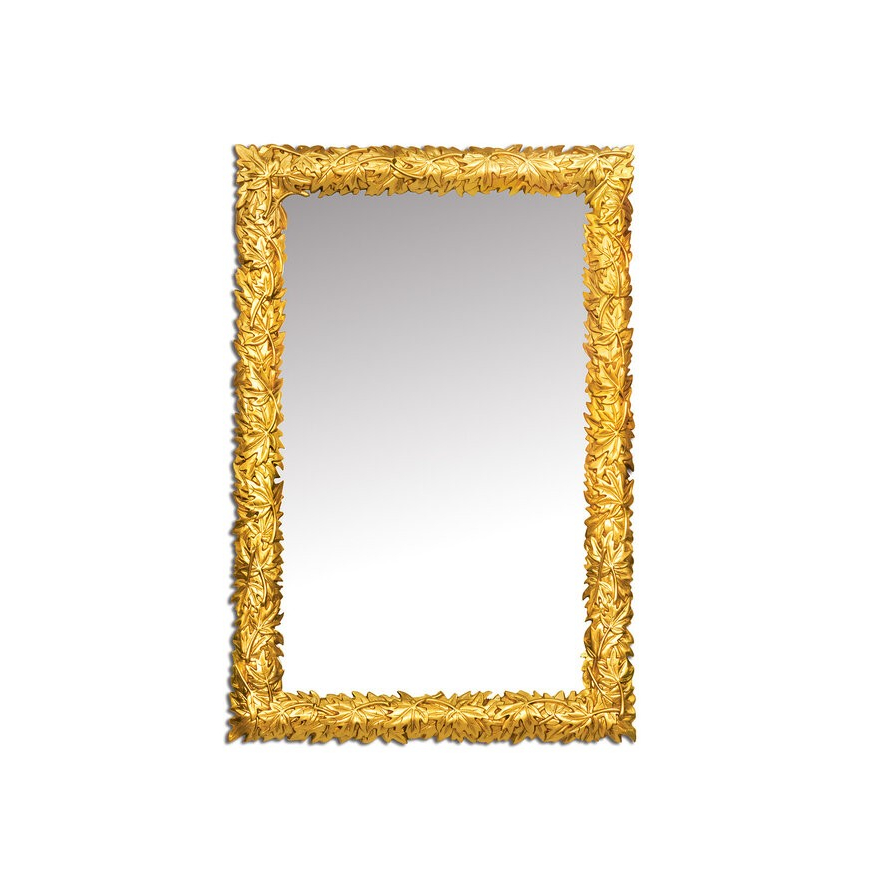 Зеркало Boheme Natura золотое 80х5х120 см
