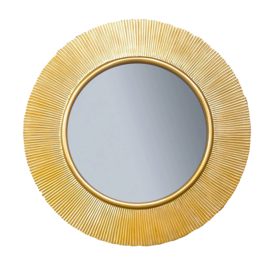 Зеркало Boheme Shine золотое 82х5 см