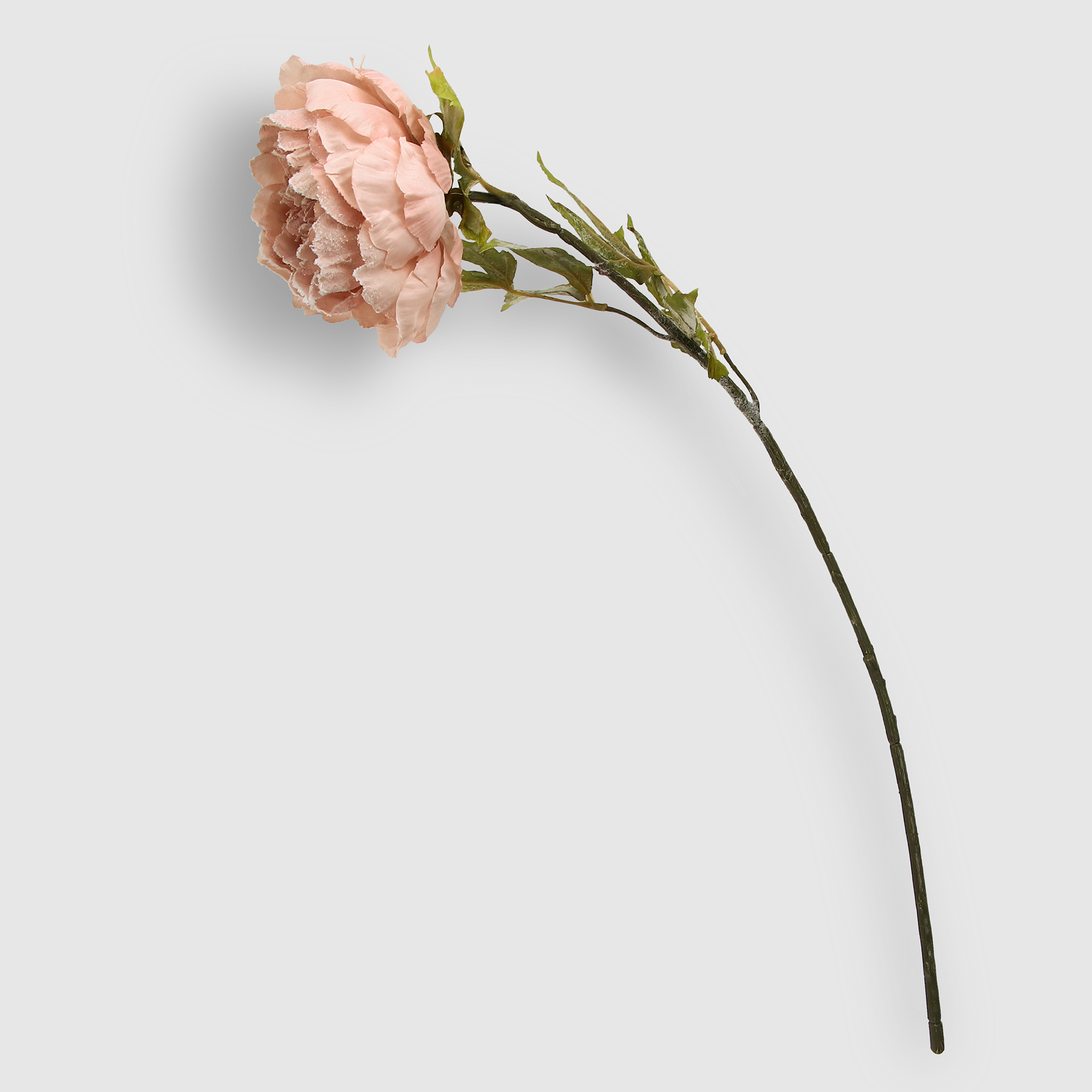 Цветок искусственный Dpi пион снежный 77 см розовый