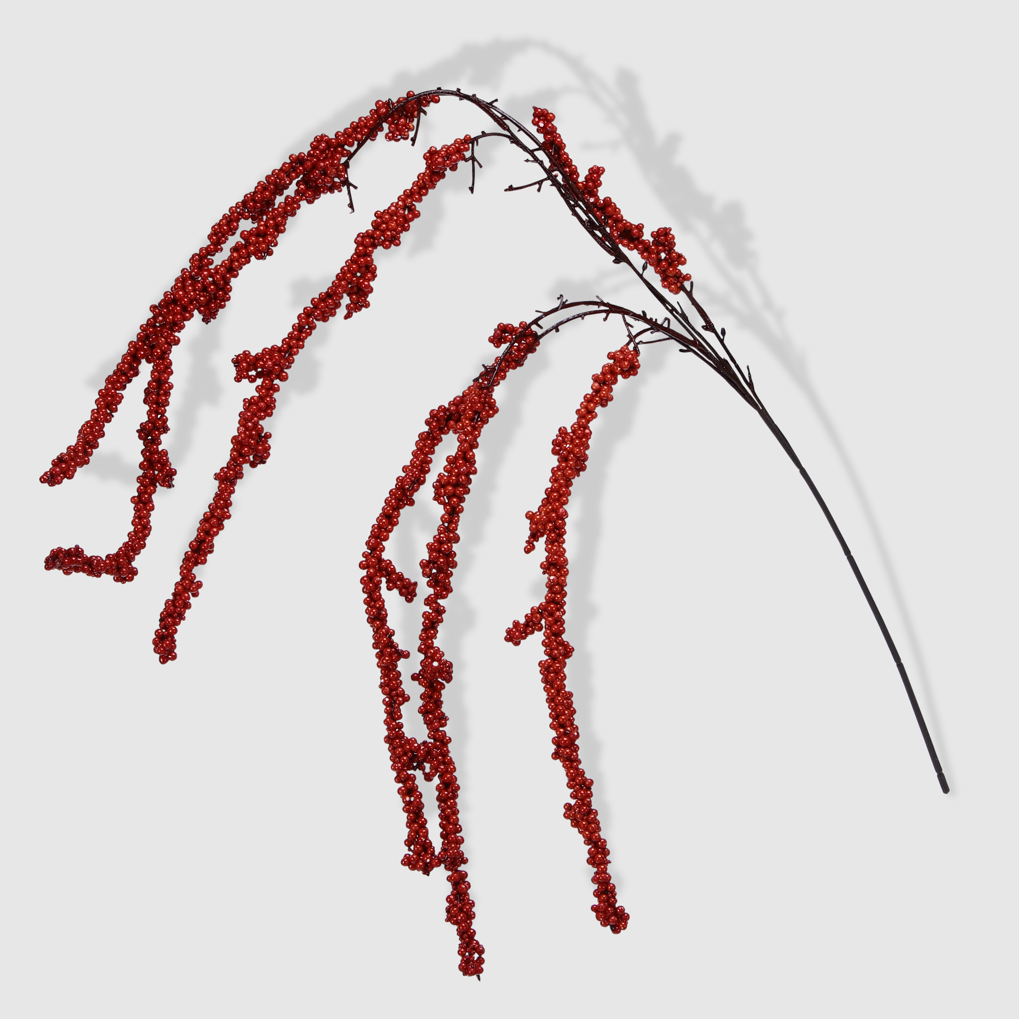 Ветвь искусственная Dpi 100 см красная