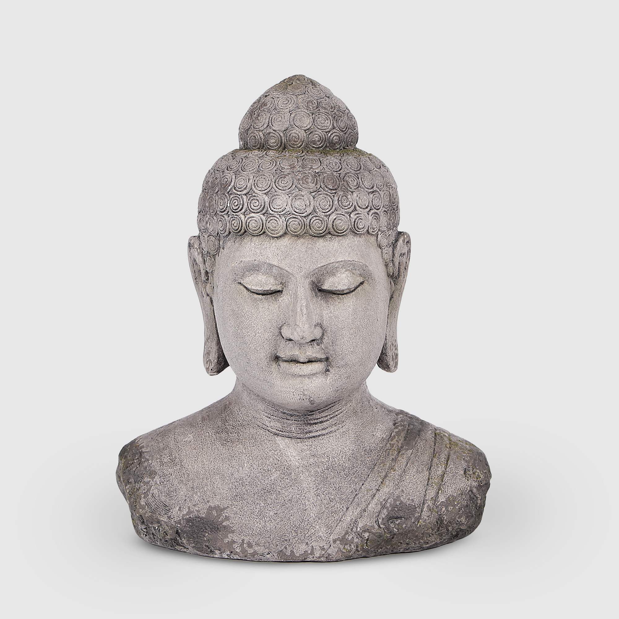 Фигура садовая Dingsheng голова Будды, 35х20х45 см
