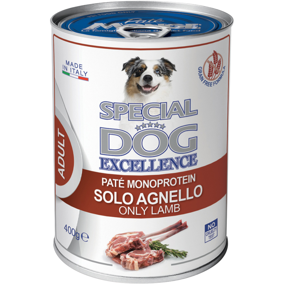 Корм для собак Special Dog Excellence Monoprotein Ягненок 400 г