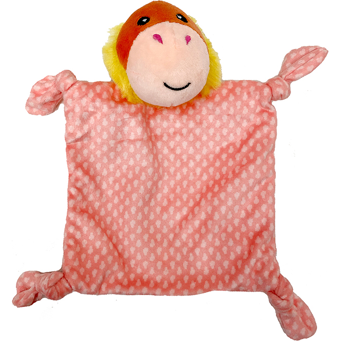 

Игрушка для собак CHOMPER Tropicool Звери шуршащие с пищалкой WB23704 25 см, Красный;розовый