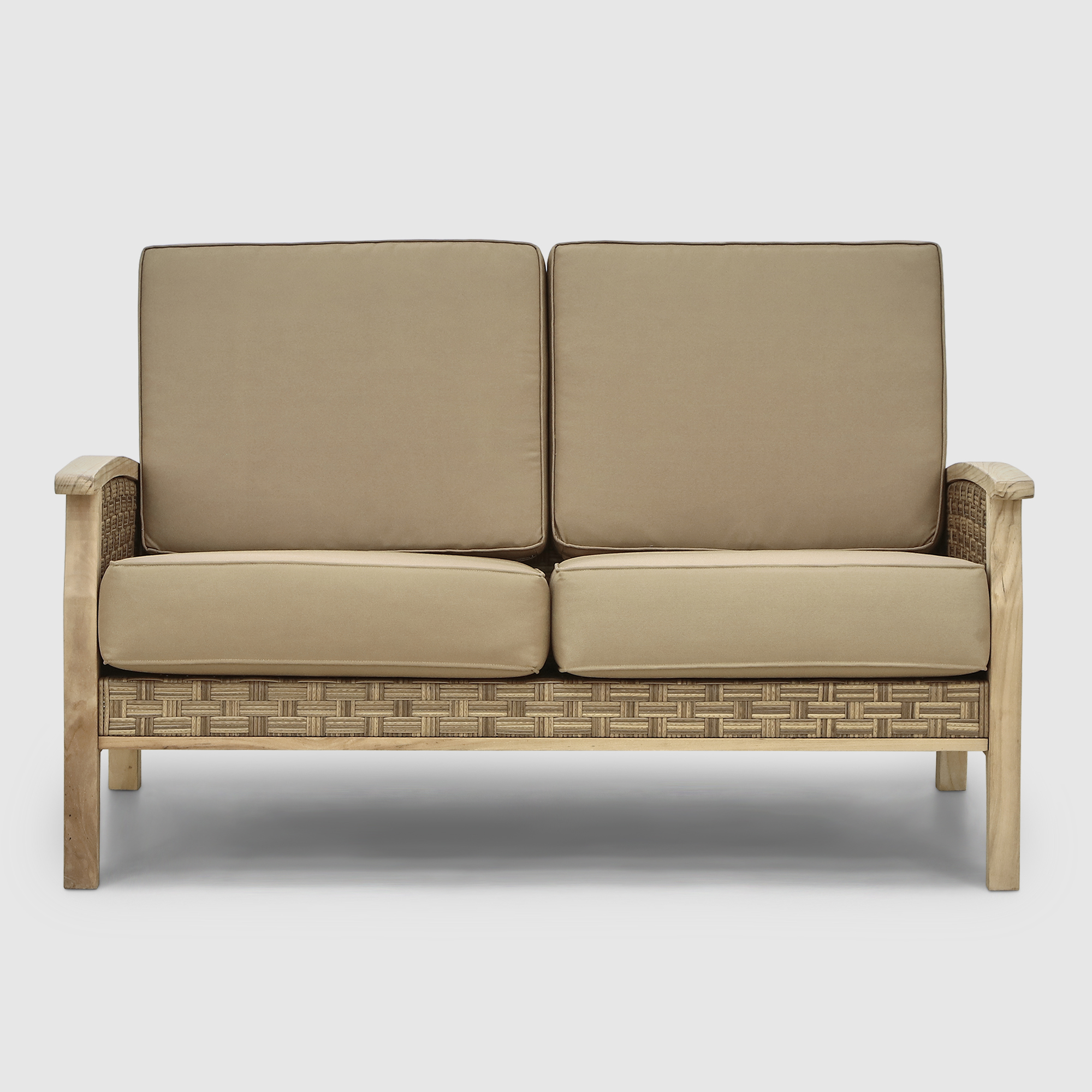 Комплект мебели Jepara Miami 6 предметов бежевый, цвет натуральный, размер 207х92х82/144х92х82 см - фото 5