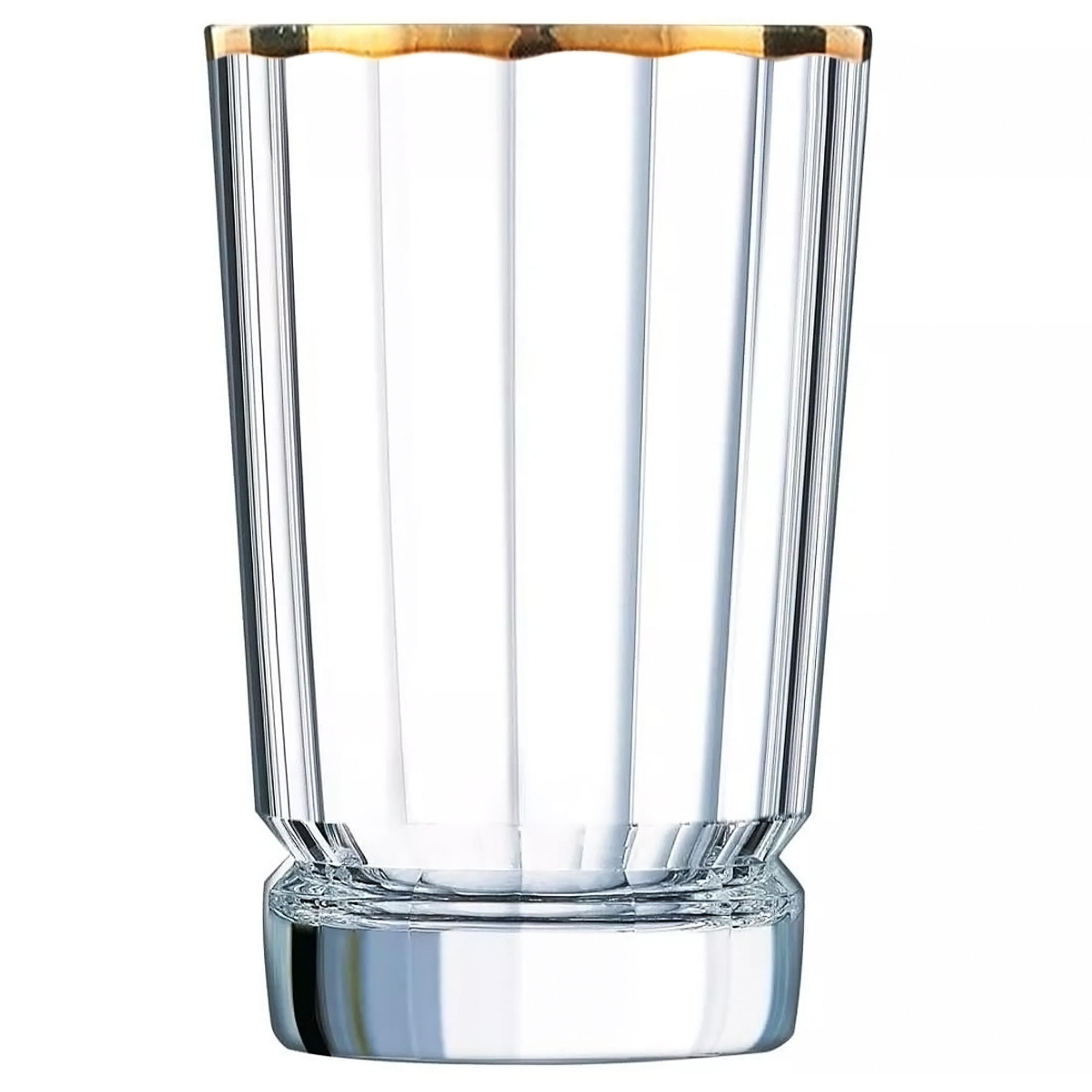 Набор стаканов Cristal d`Arques Macassar gold 360 мл, цвет прозрачный - фото 1