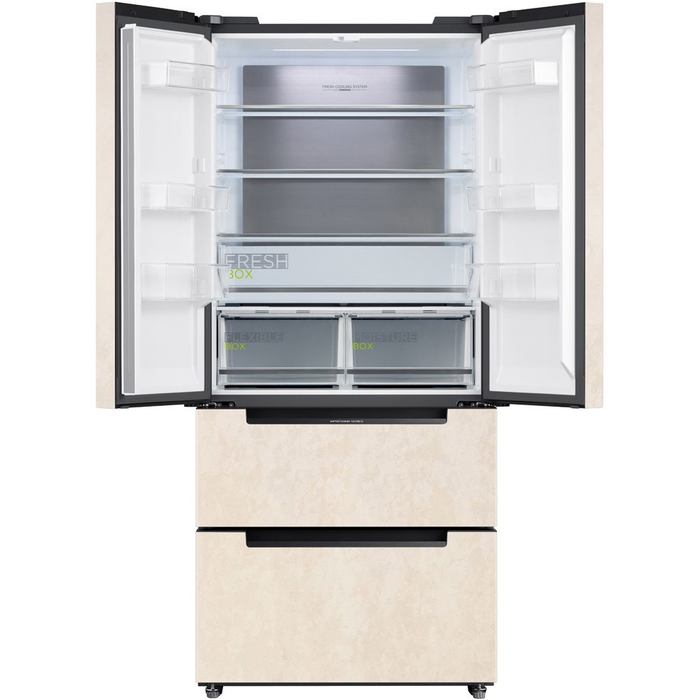 Холодильник Midea MDRF631FGF34B, цвет бежевый - фото 2