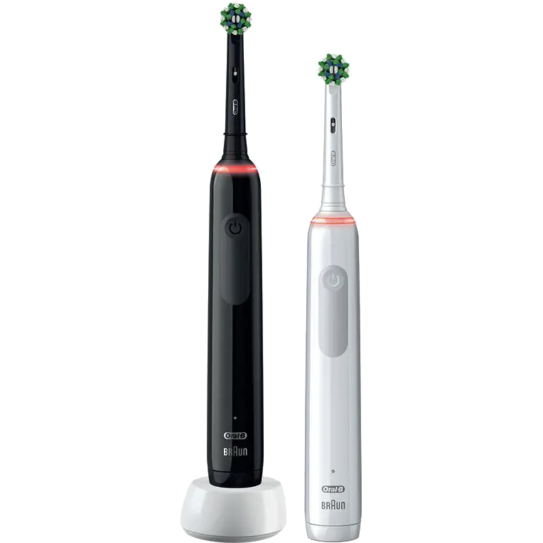 Электрическая зубная щетка Braun Oral-B Pro 3/D505.523.3H Black+White