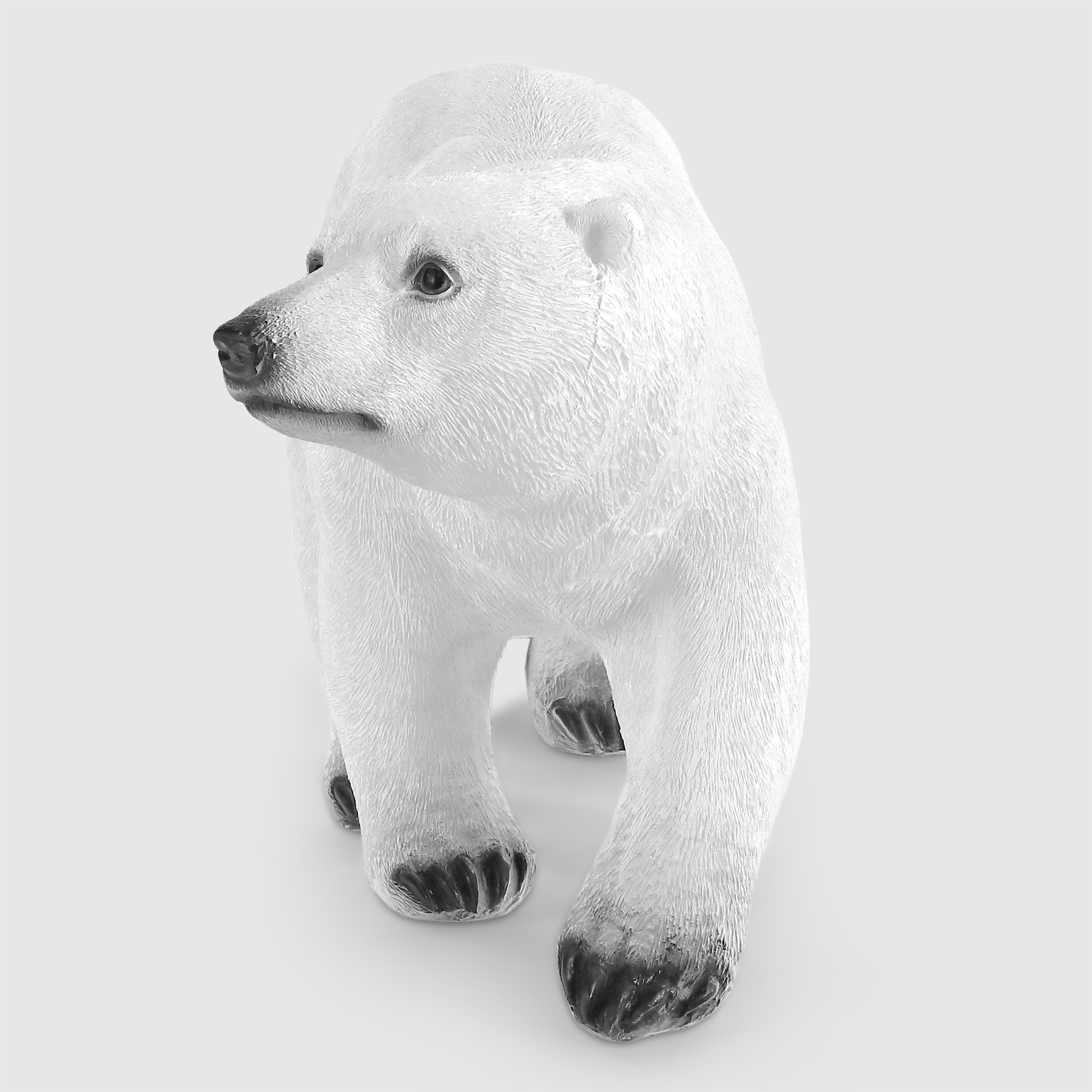 Фигура объемная светящаяся Kaemingk медведь 29х46 см, цвет белый - фото 4