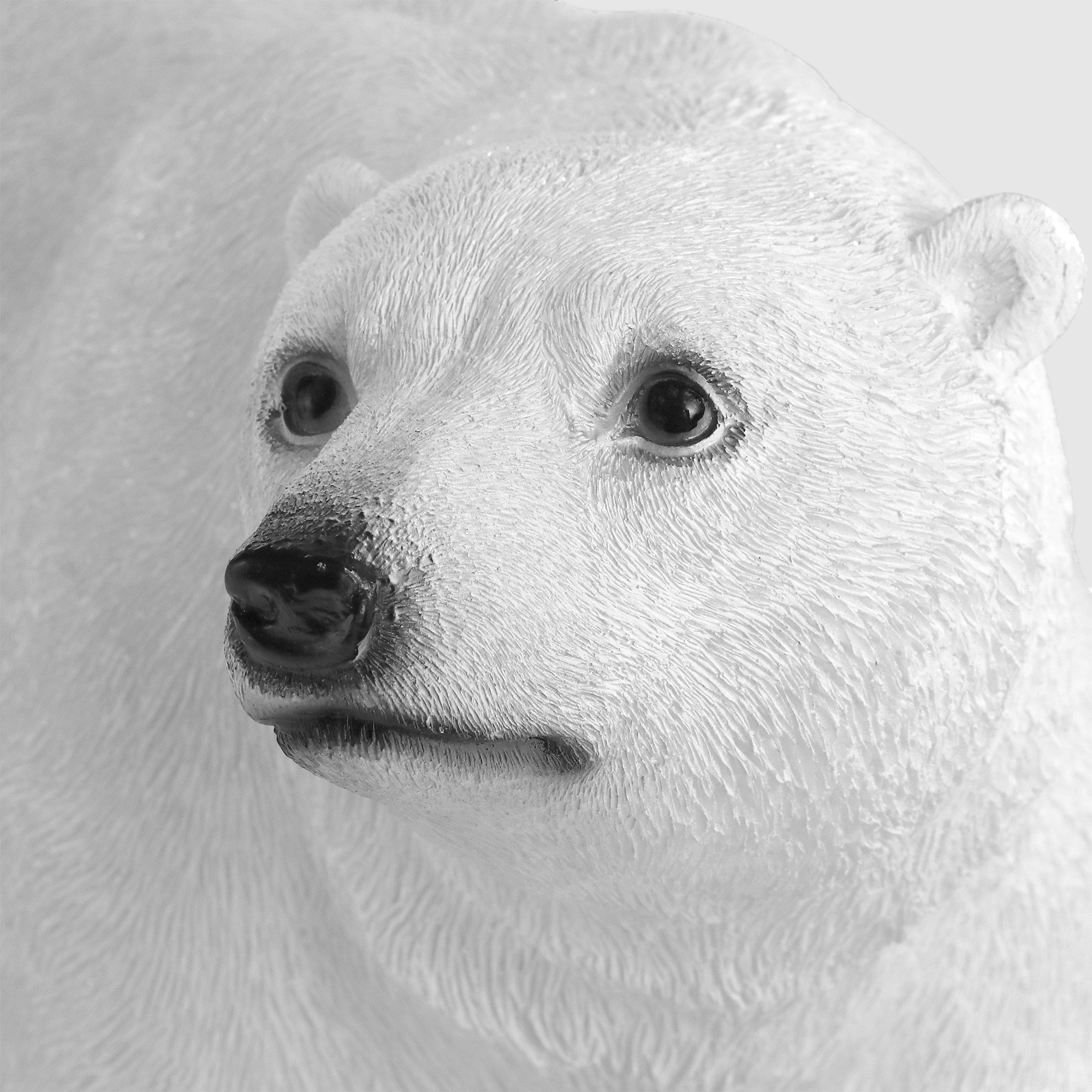Фигура объемная светящаяся Kaemingk медведь 29х46 см, цвет белый - фото 7