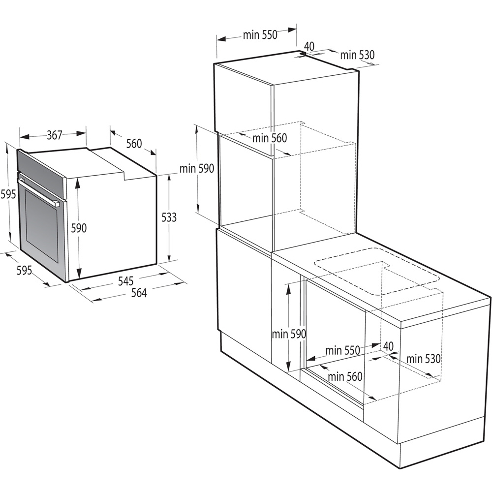 фото Духовой шкаф gorenje bps6737e14bg