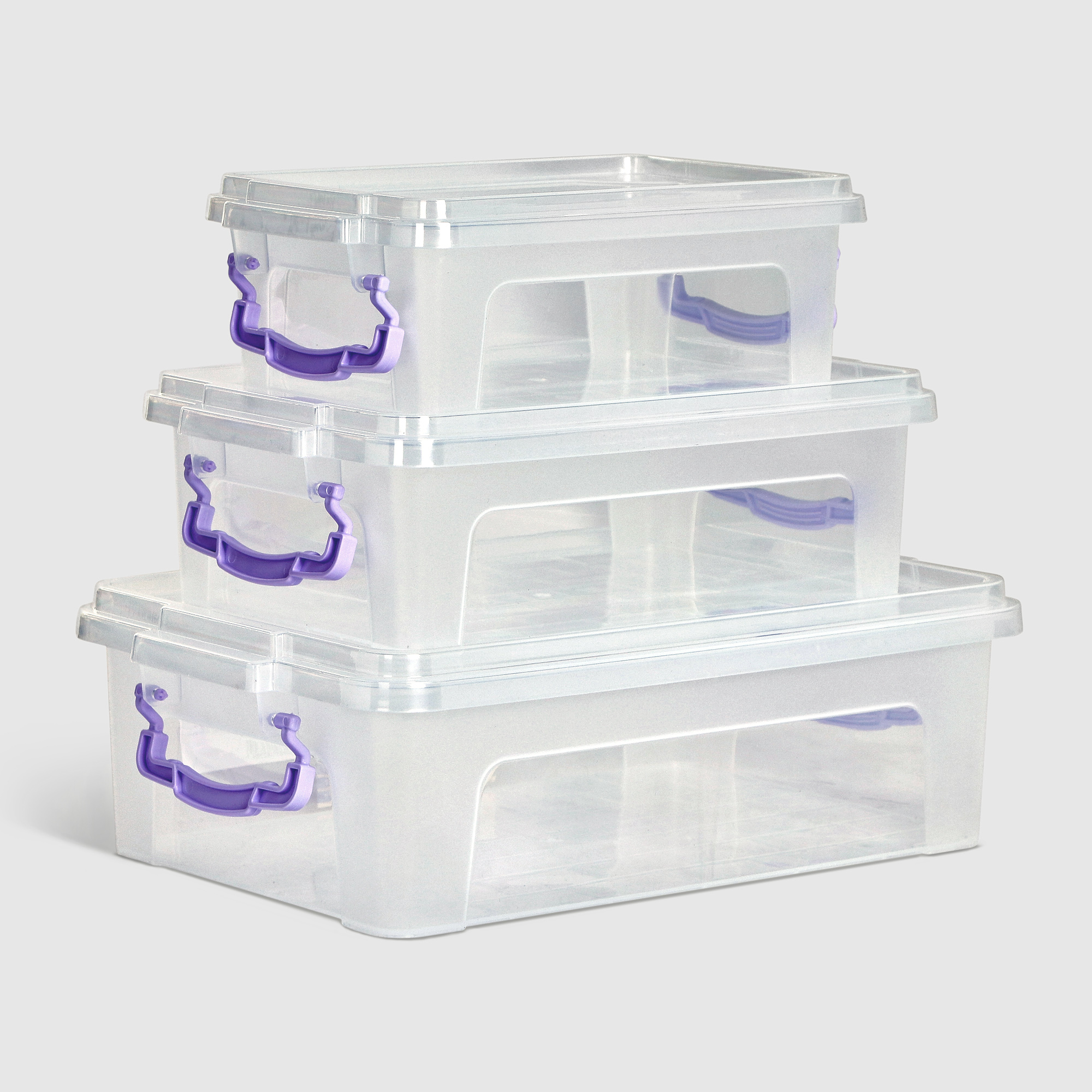 Контейнер Stars Plast для хранения 1.25/2/3.75 л 3 шт