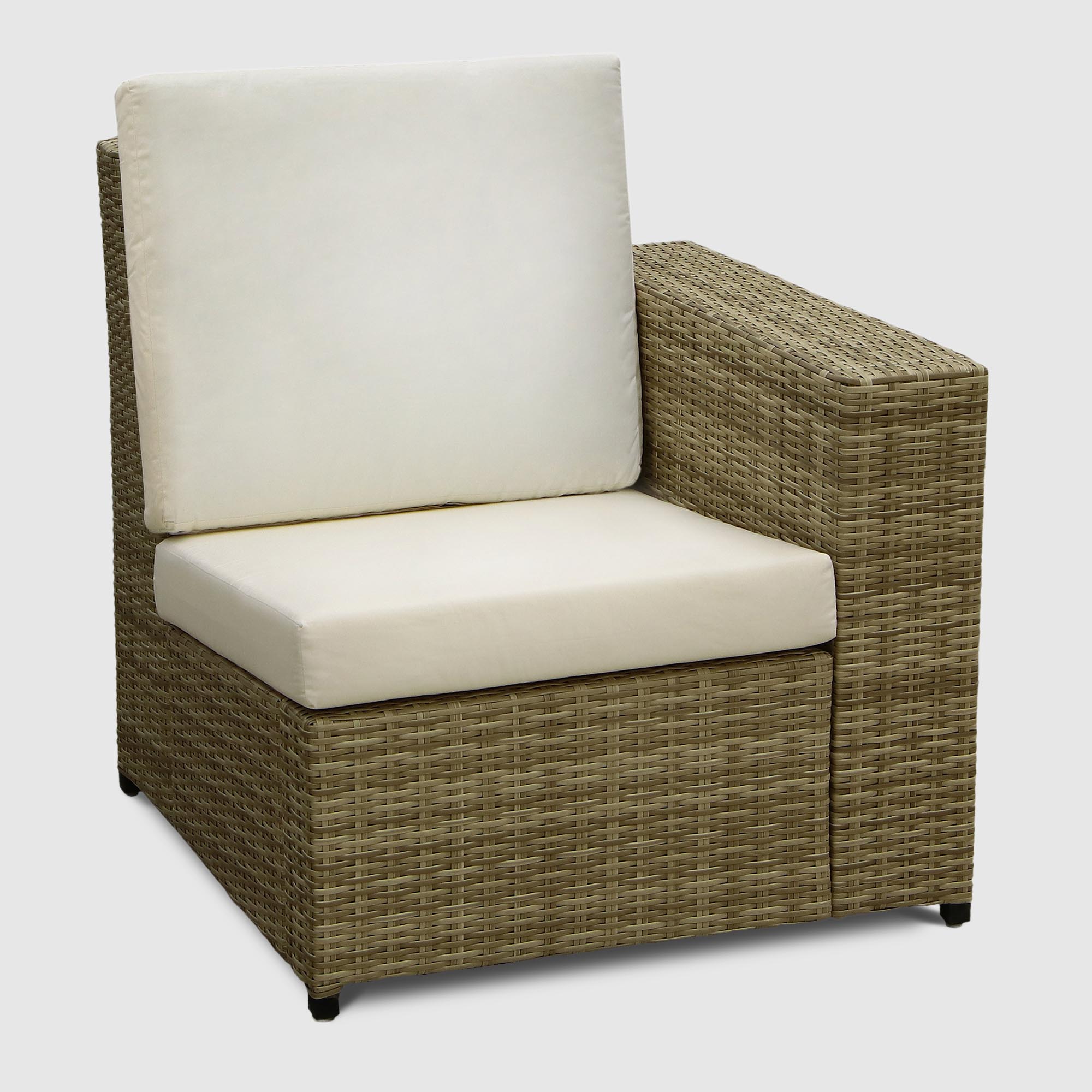Комплект мебели Rattan grand 2 предмета, цвет коричневый, размер 220х85х82 - фото 4