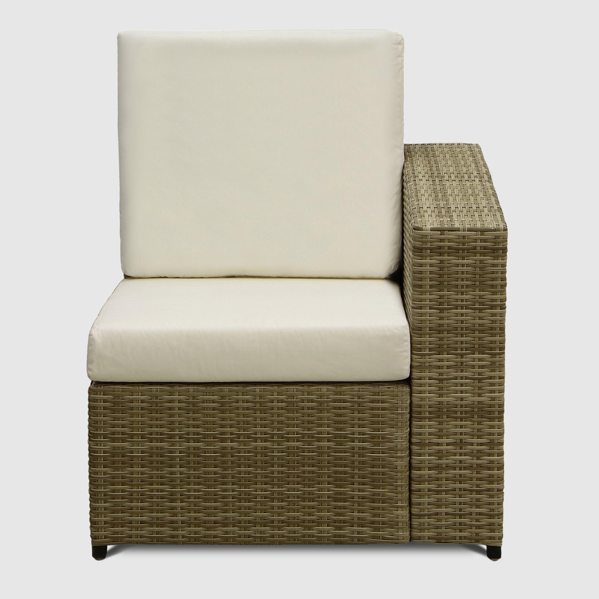 Комплект мебели Rattan grand 2 предмета, цвет коричневый, размер 220х85х82 - фото 5