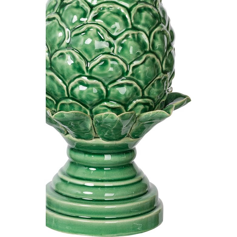 Декор Glasar артишок 16x16x24 см, цвет зеленый - фото 2