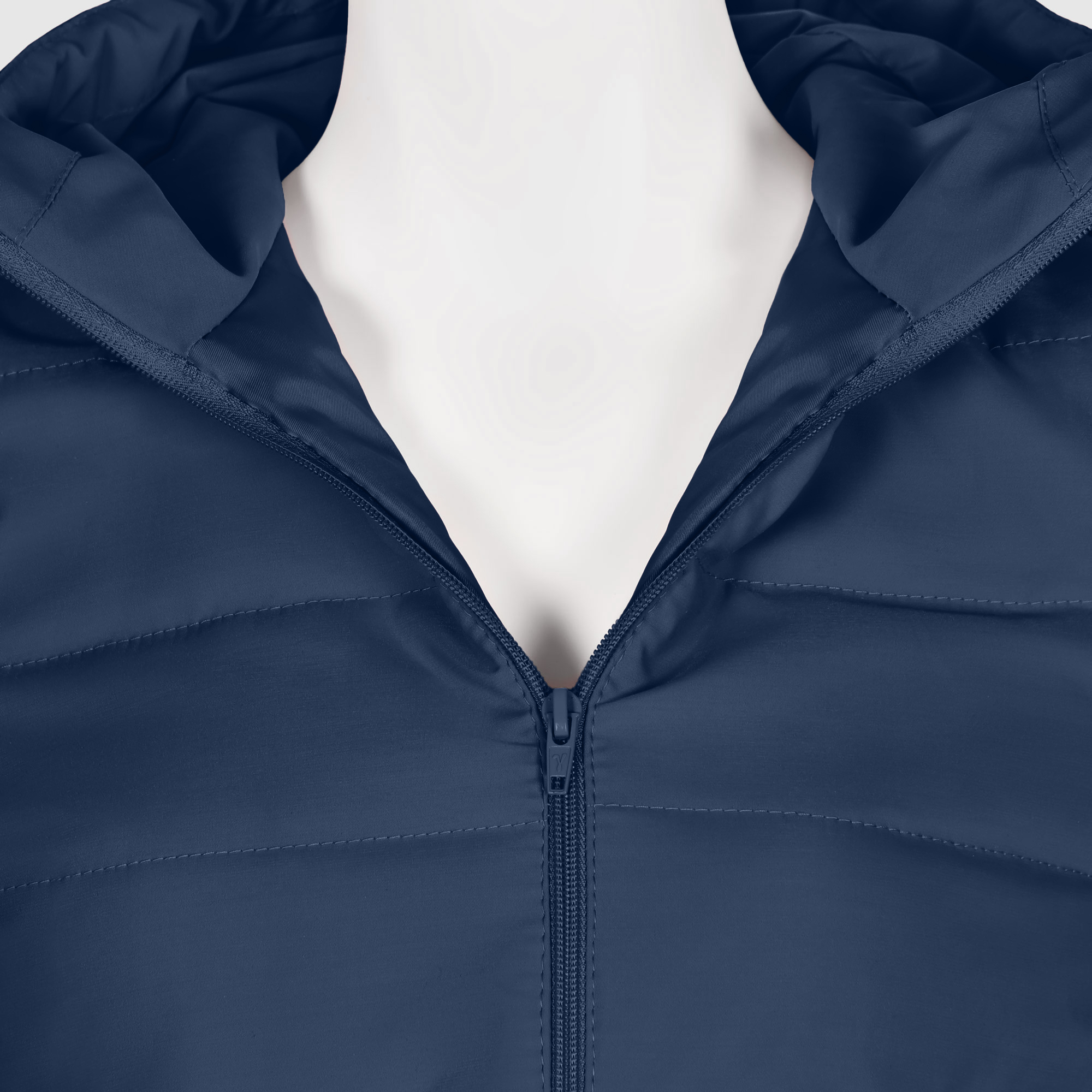 Женская куртка Мастер Пошива Тёмно-синяя, цвет тёмно-синий, размер M - фото 4