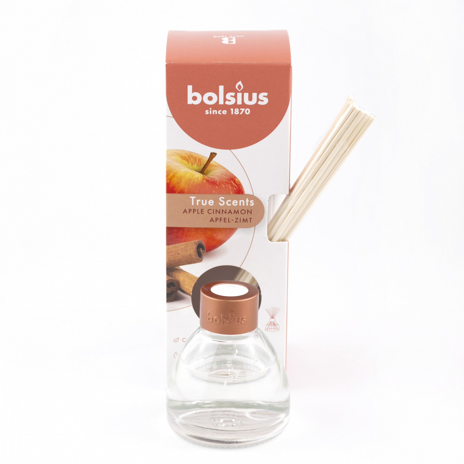 фото Ароматический диффузор bolsius true scents яблоко и корица 45 мл