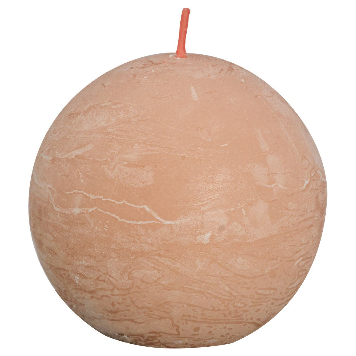 фото Свеча bolsius rustic shine шар 7,6 см туманный розовый