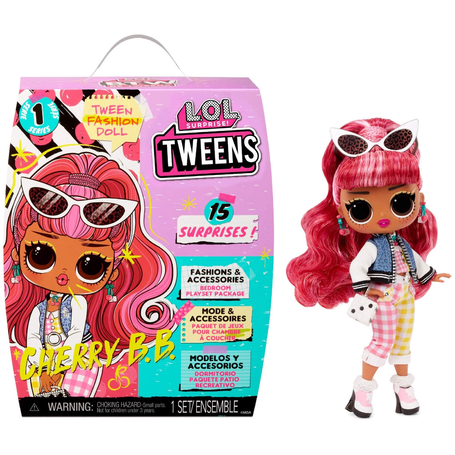 

Кукла L.O.L. Surprise Tweens Doll Cherry BB