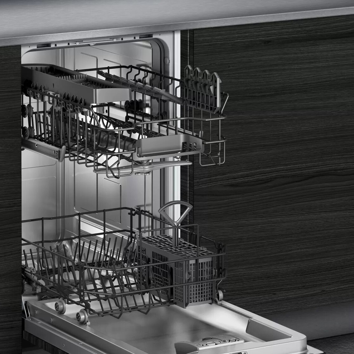 Посудомоечная машина Siemens SR61IX1DKR, цвет черный - фото 4