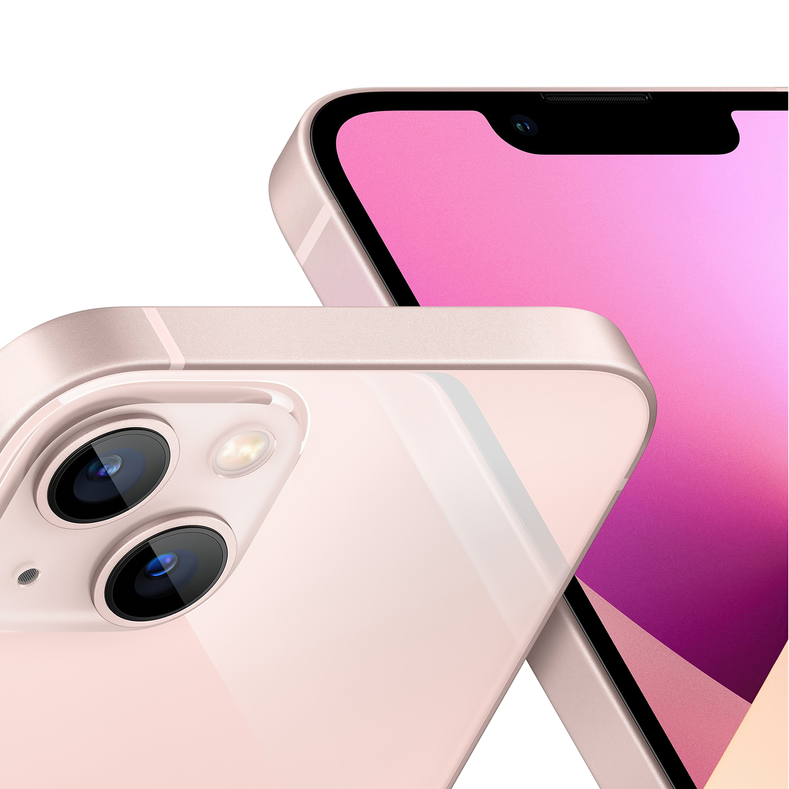Смартфон Apple iPhone 13 128 Гб розовый, цвет 16,7 млн A15 Bionic - фото 4