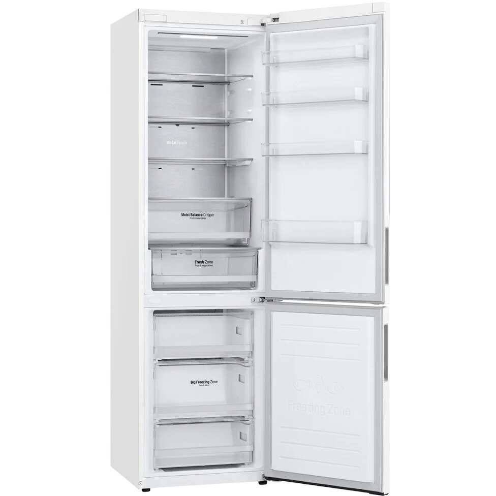 Холодильник LG GA-B509CVQM, цвет белый - фото 4