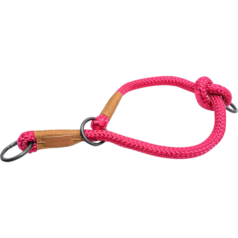 фото Ошейник great&small rope xcp-c9p 0,9x45 см розовый