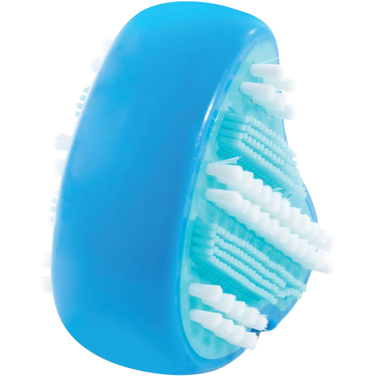 фото Игрушка-зубная щетка для собак triol клык из термопластичной резины 9,5 см