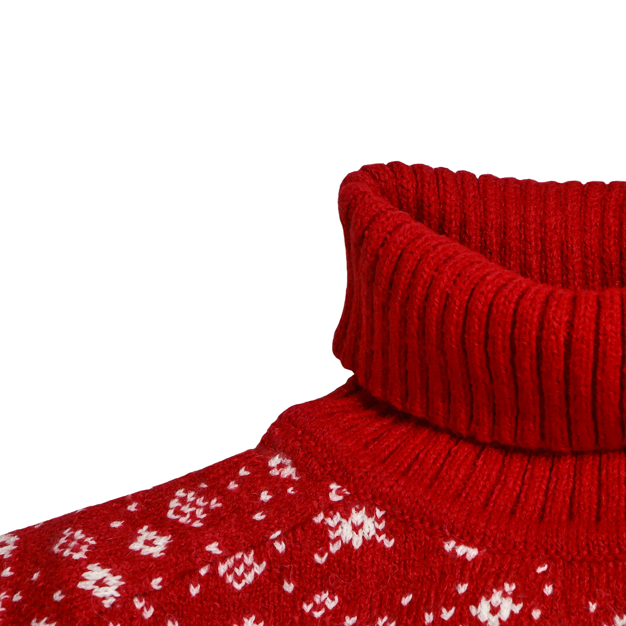Женский свитер Pulltonic Олень чёрный, цвет белый, размер L - фото 2