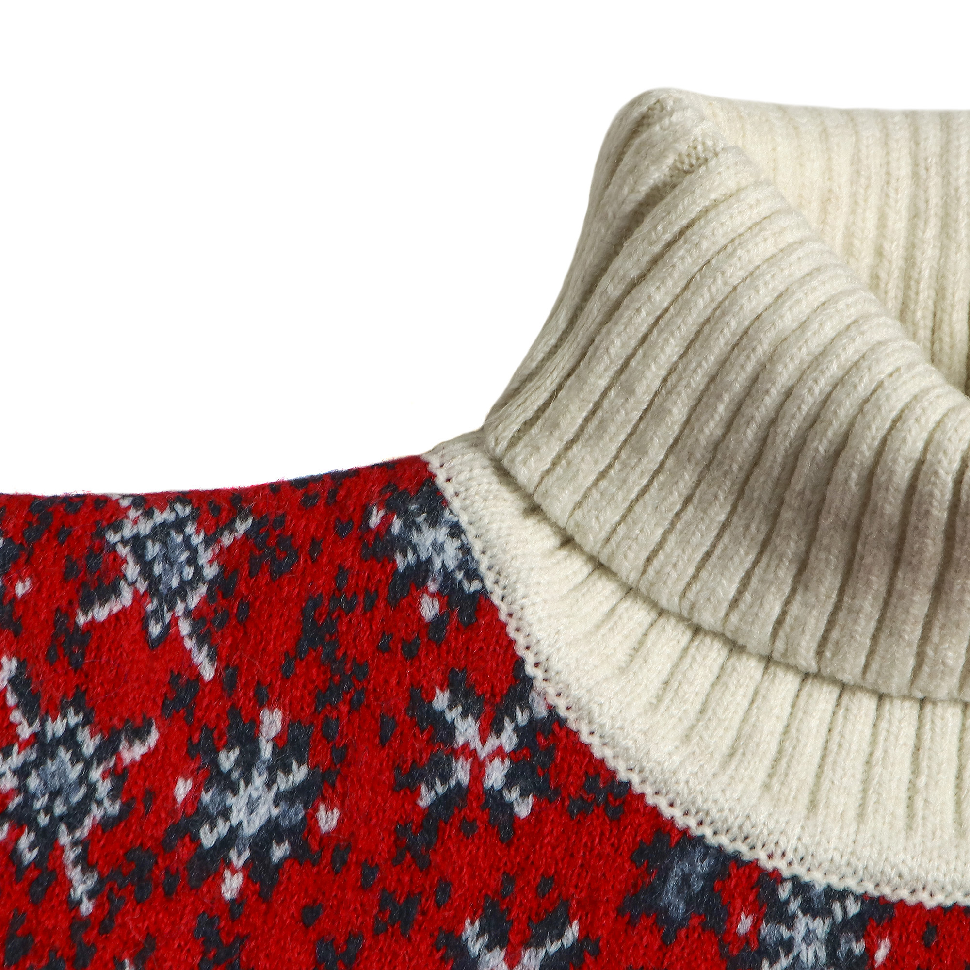 Женский свитер Pulltonic Олень красный, цвет белый, размер L - фото 2