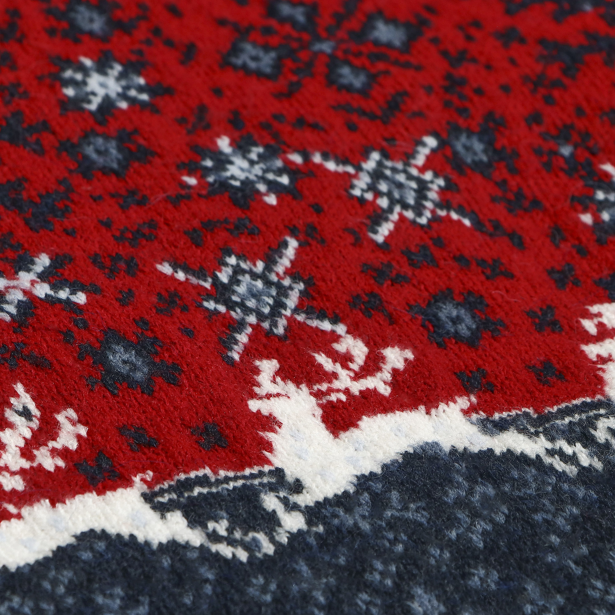 Женский свитер Pulltonic Олень красный, цвет белый, размер L - фото 5