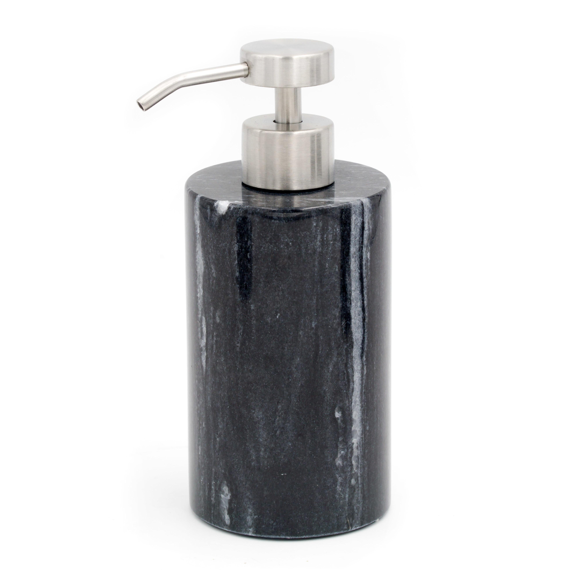 фото Дозатор для жидкого мыла ridder mabelle серый, 7х17 см