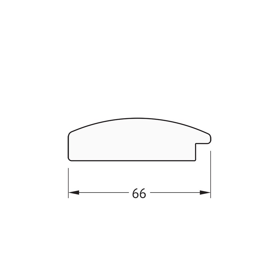 фото Зеркало в багетной раме evoform - состаренная бронза 66 mm 67x67 cm